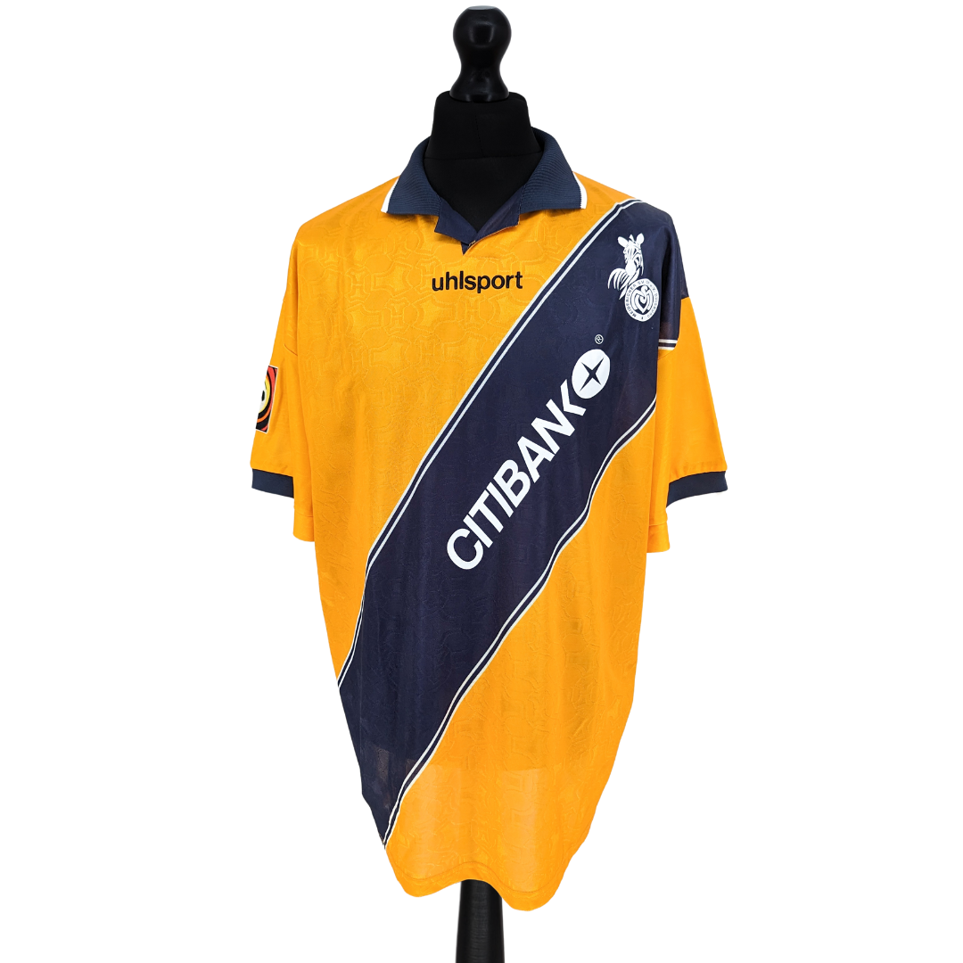 Duisburg away football shirt 2000/02