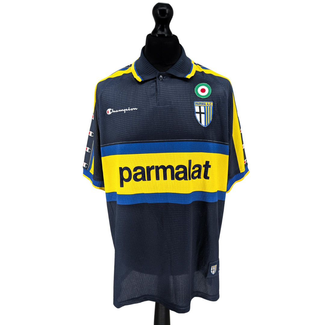 Parma pre-season away football shirt 1999/00
