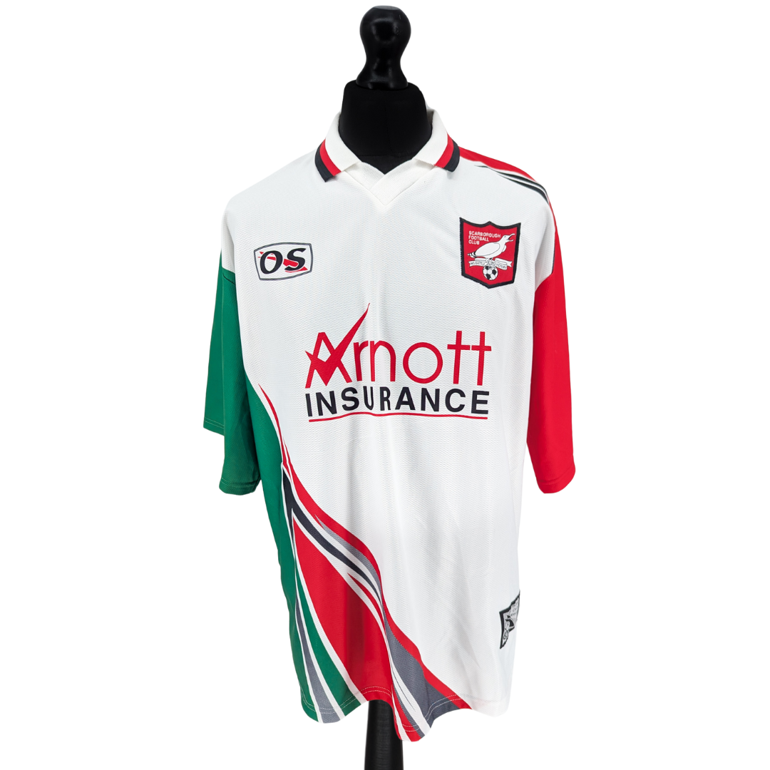 Scarborough FC home football shirt 1998/99