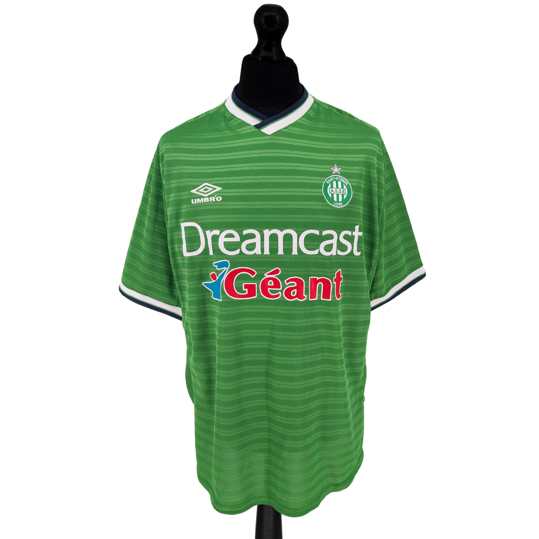 Saint Etienne home football shirt 2000/01