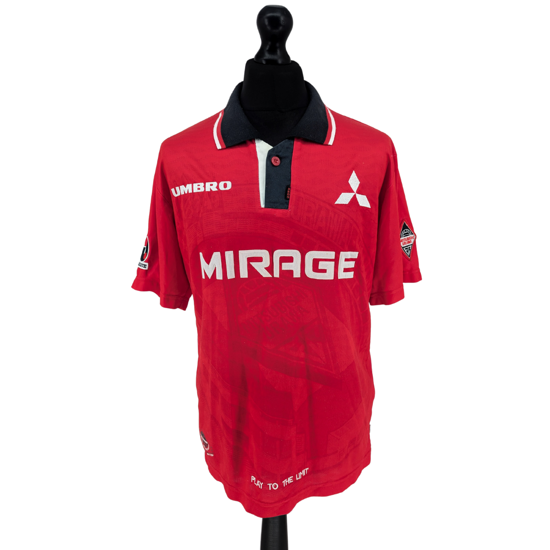 Urawa Red Diamonds home football shirt 1996/98