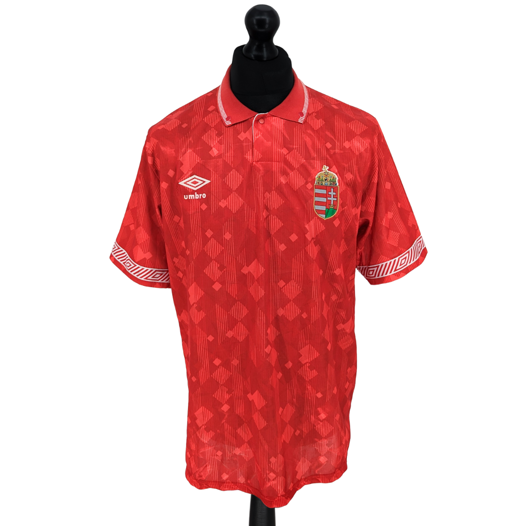 Hungary home football shirt 1990/92