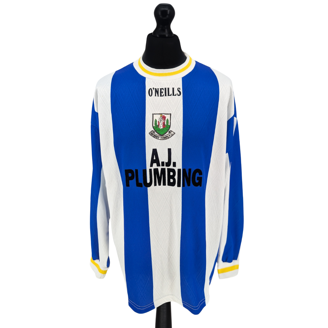 Newry City home football shirt 1999/00 - (L)