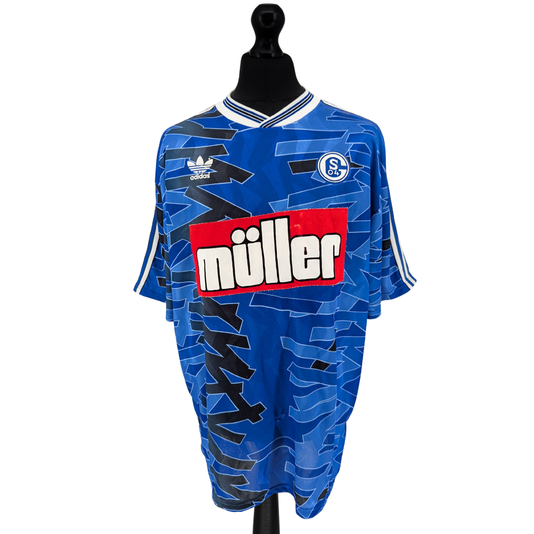 Schalke home football shirt 1992/94 - (XL)