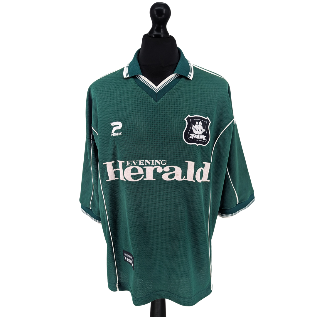 Plymouth Argyle home football shirt 2001/02 - (XL)