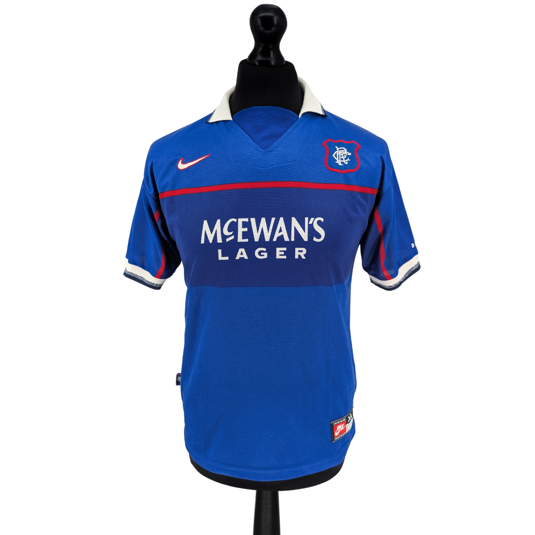 Rangers home football shirt 1997/99 - (YXL)