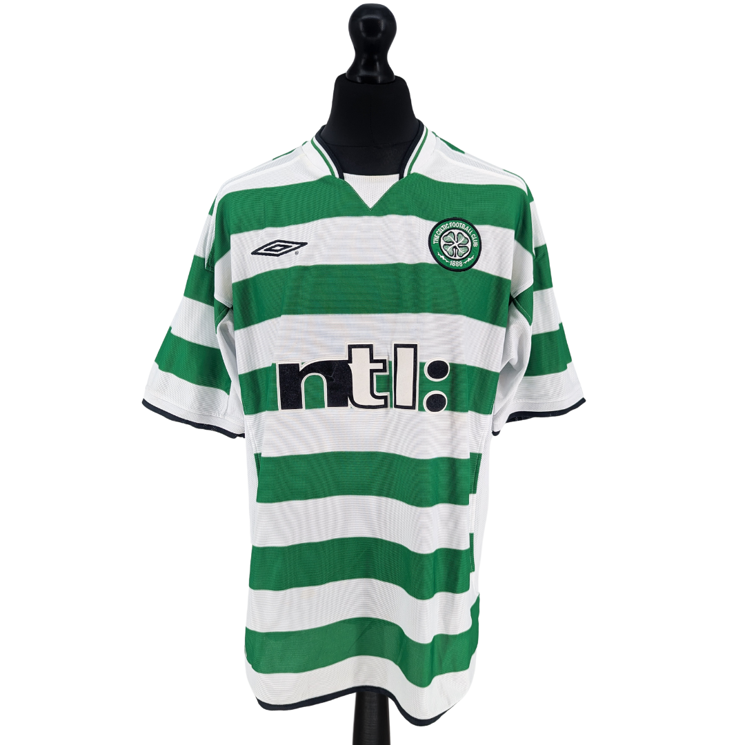 Celtic home football shirt 2001/03 - (XL)