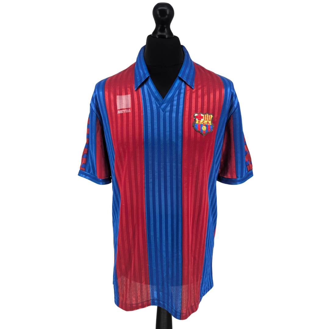 Barcelona home football shirt 1989/92 - (XL)