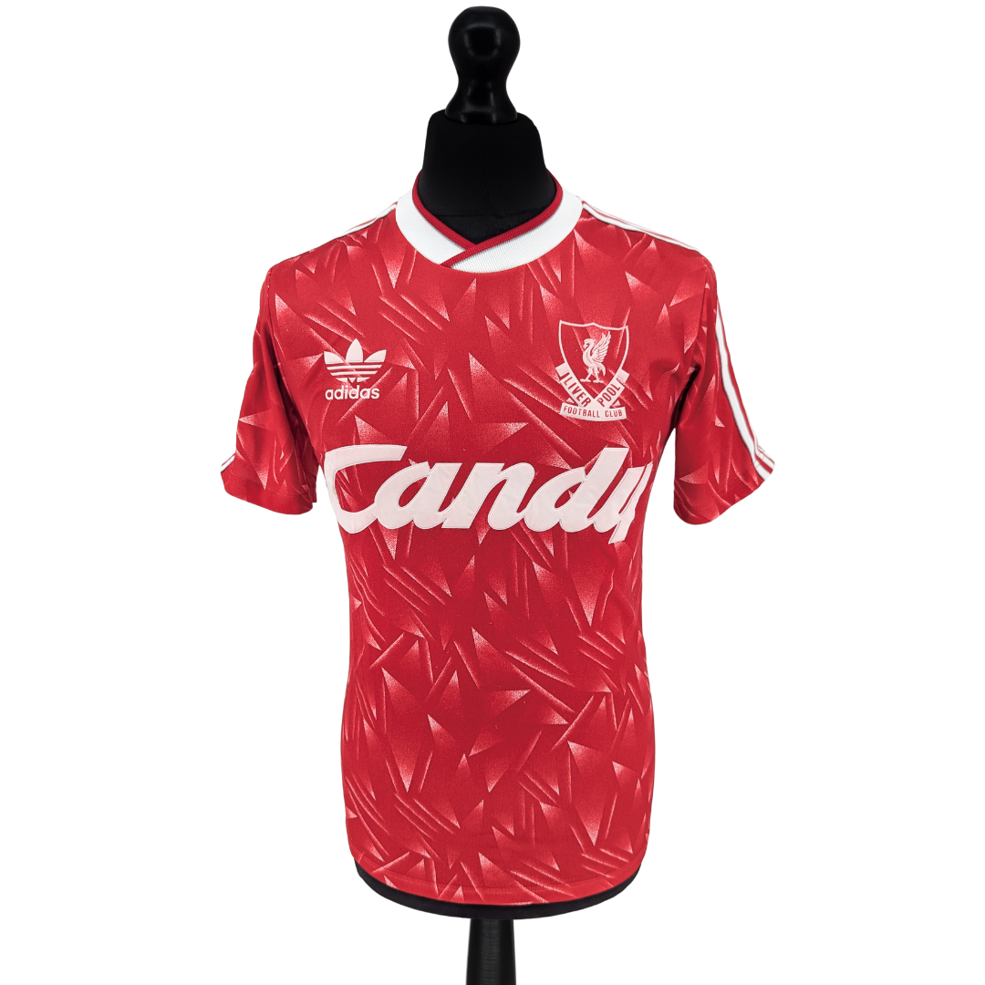 Liverpool home football shirt 1989/91 - (XS)