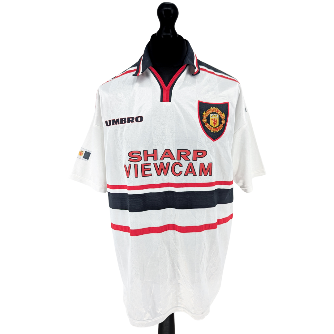 Manchester United away football shirt 1997/99 - (XL)