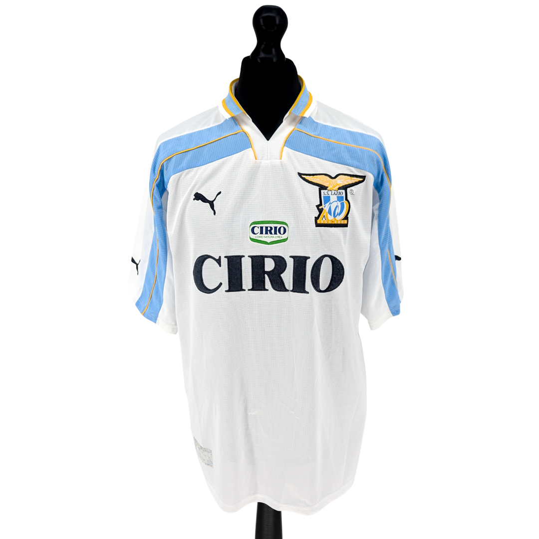 Lazio centenary home football shirt 1999/00 - (L)