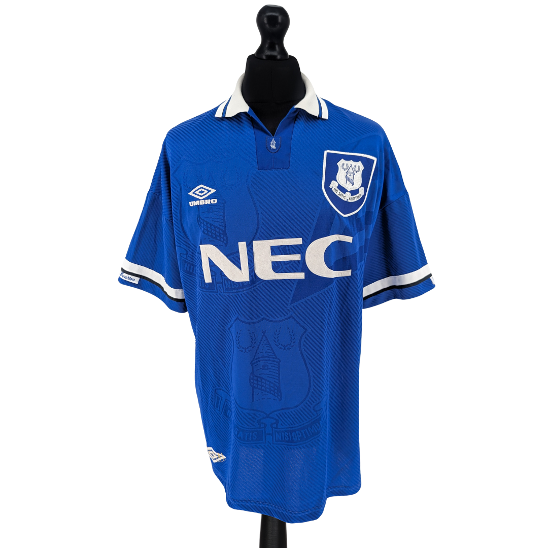 Everton home football shirt 1993/95 - (XL)