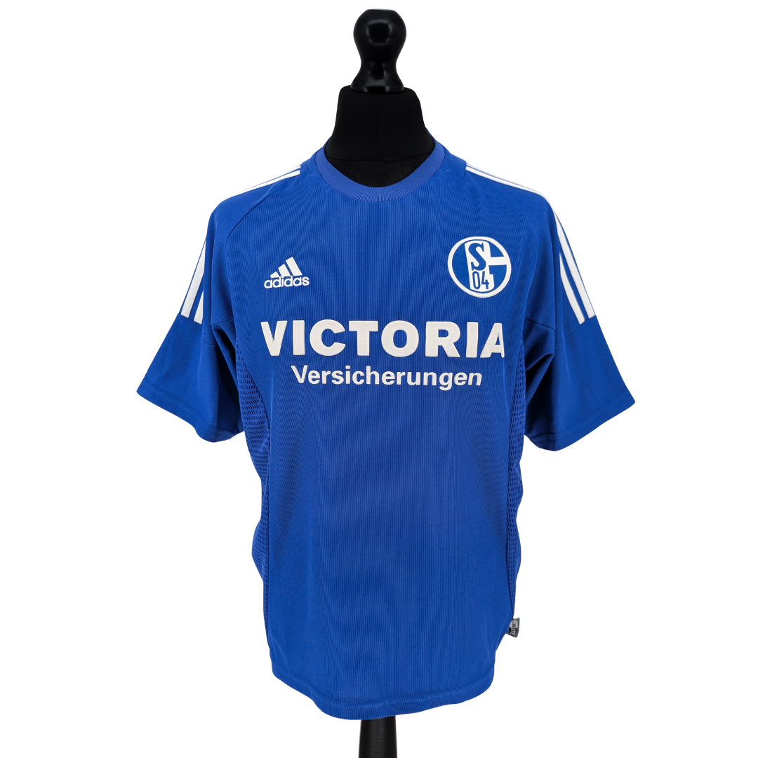 Schalke home football shirt 2002/04 - (M)