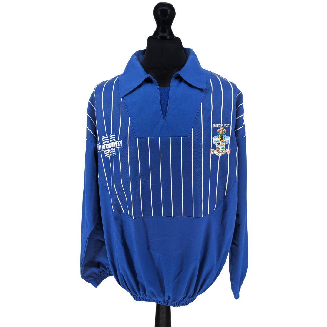 Bury training football drill top 1994/95 - (M)
