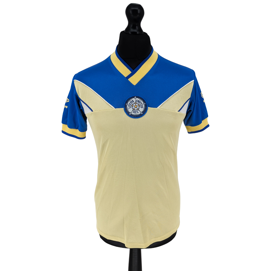 Leeds United away football shirt 1986/88 - (S)