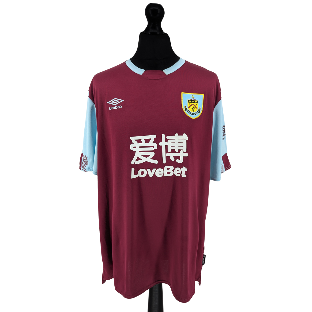 Burnley home football shirt 2019/20 - (XXXL)