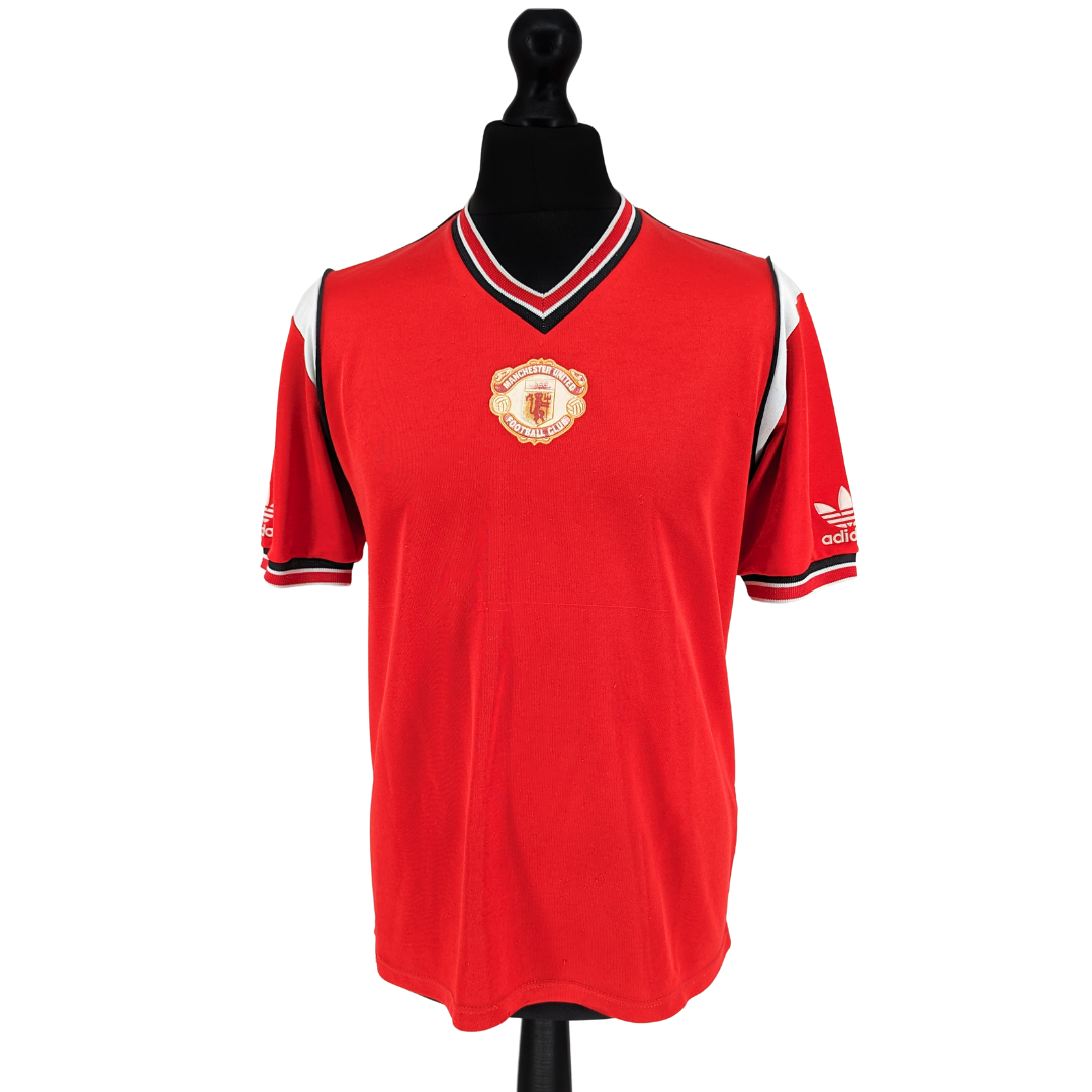 Manchester United home football shirt 1984/86 - (L)
