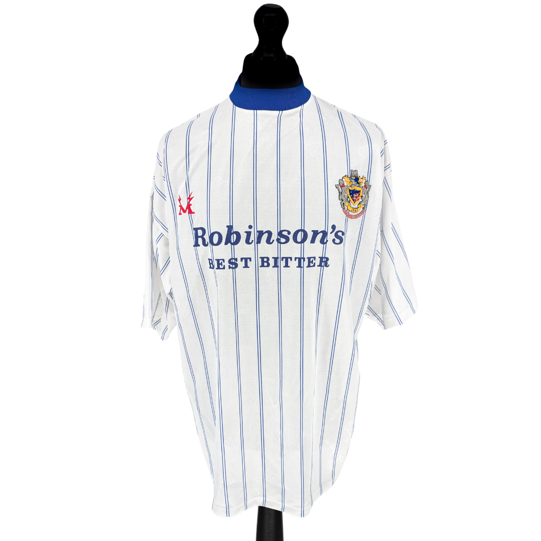 Stockport County signed home football shirt 1995/96 - (XL)