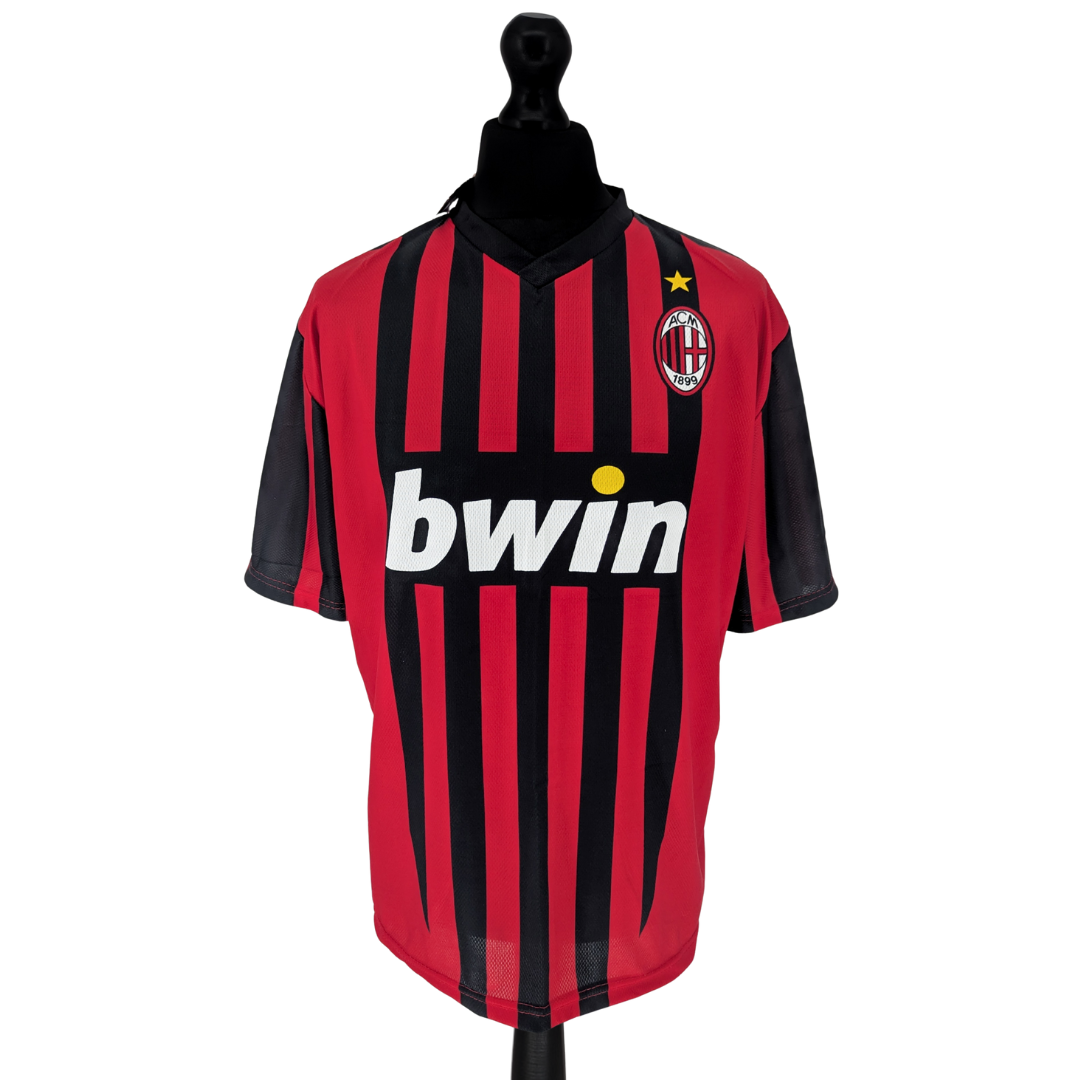 AC Milan home football shirt 2007/08 - (XL)