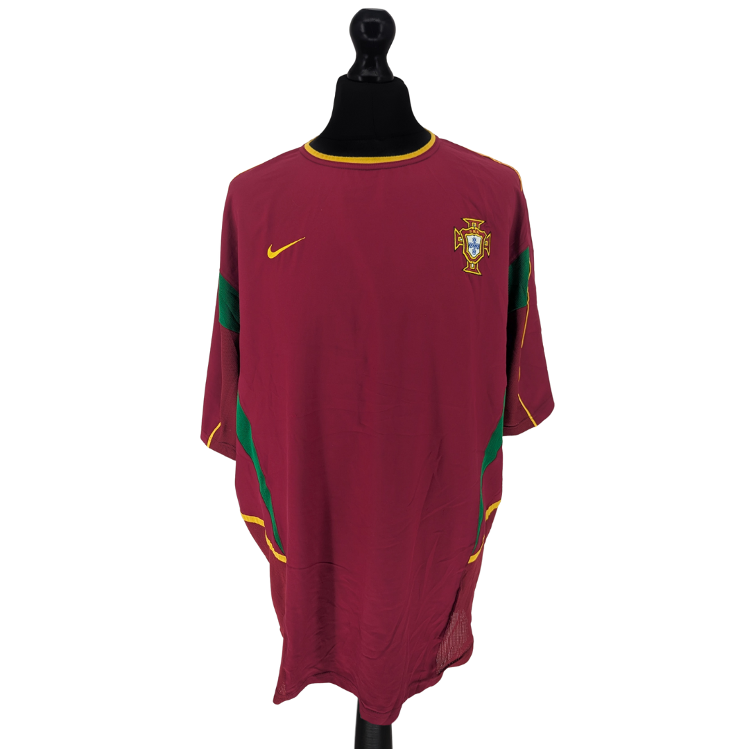Portugal home football shirt 2002/04 - (XL)