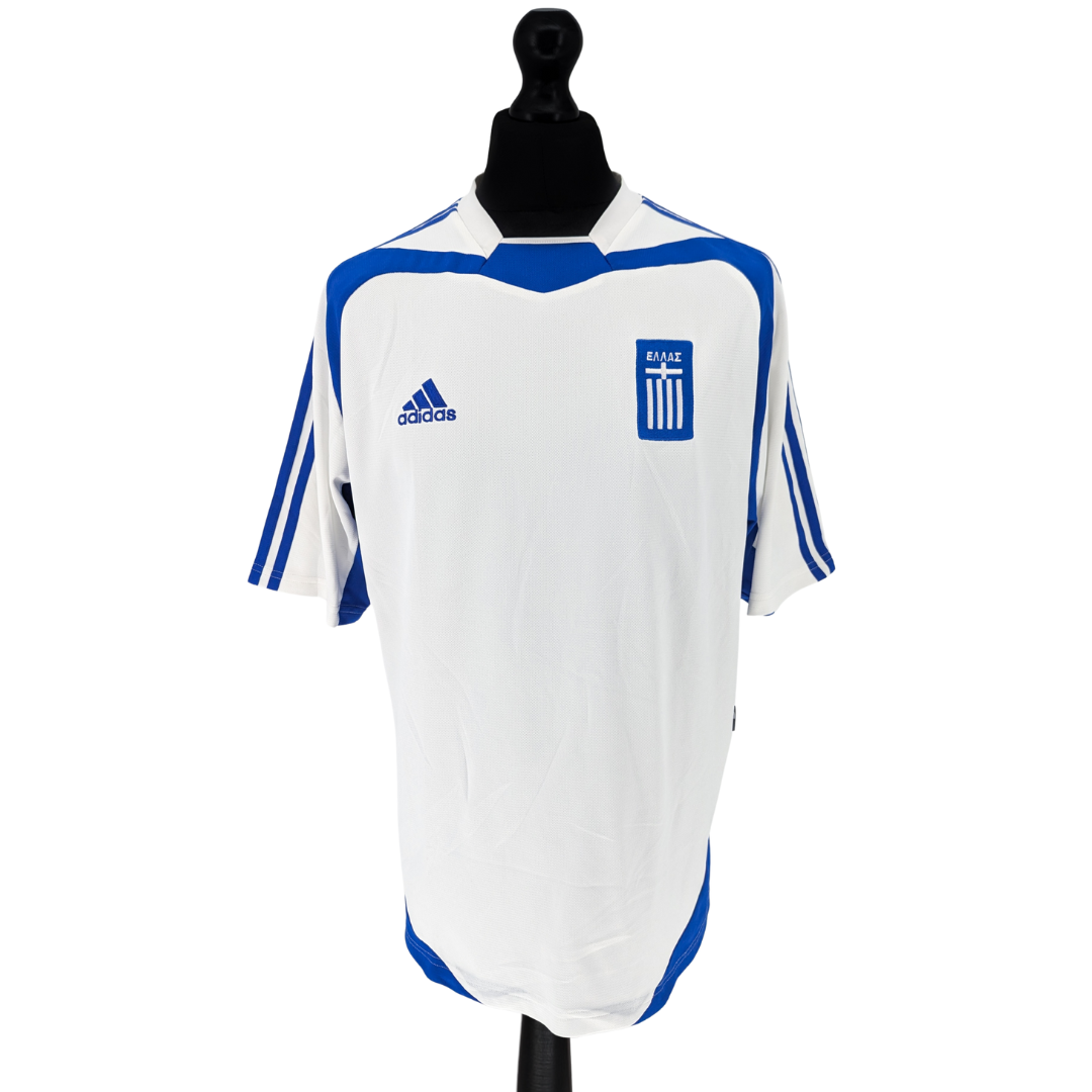 Greece away football shirt 2004/05 - (L)