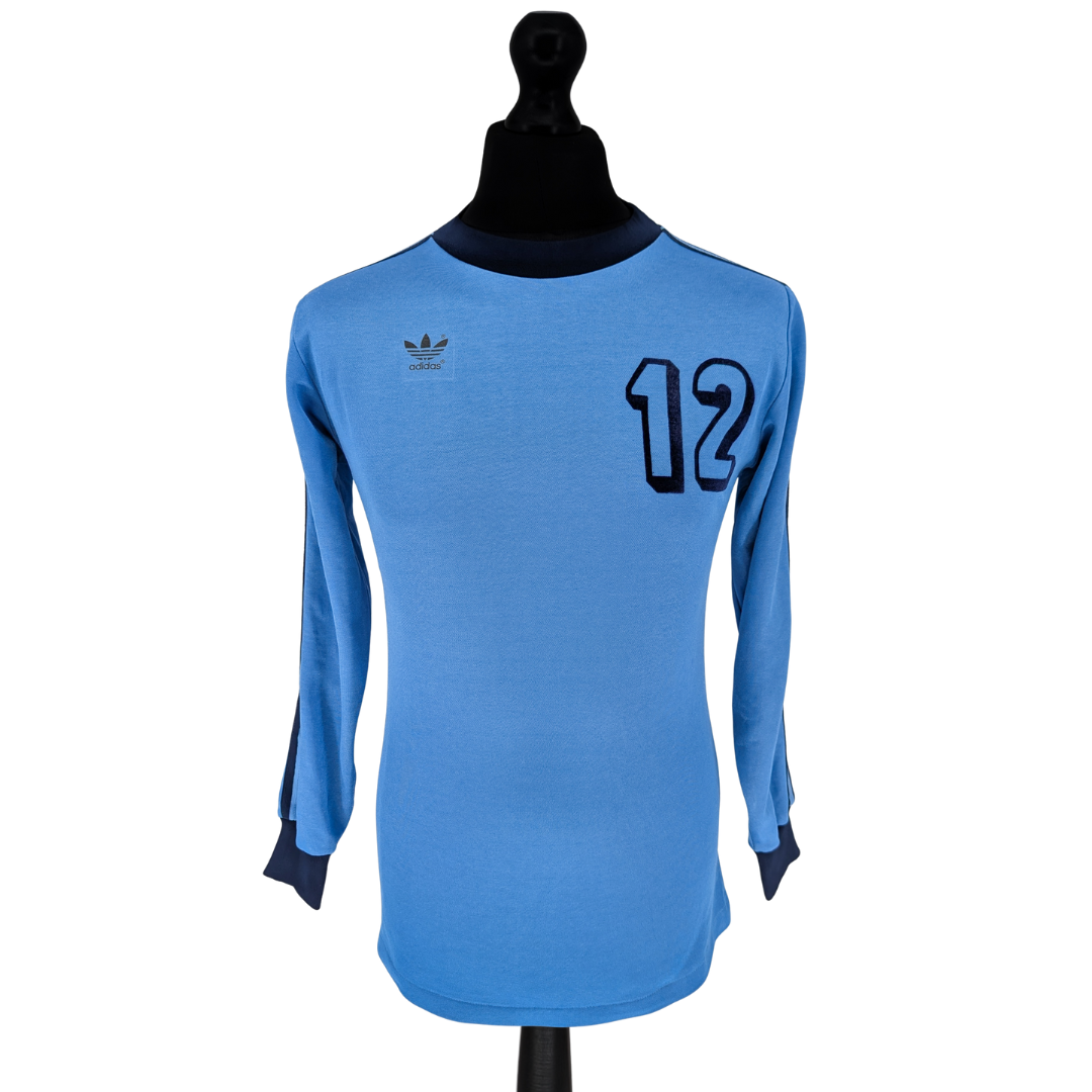 Adidas template football shirt 1980s - (M)