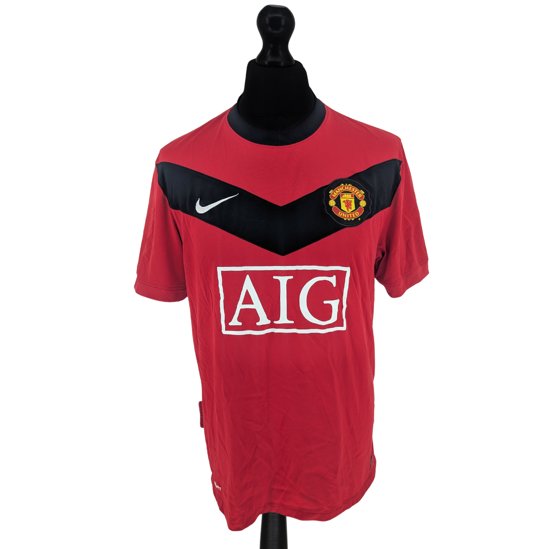 Manchester United home football shirt 2009/10 - (L)