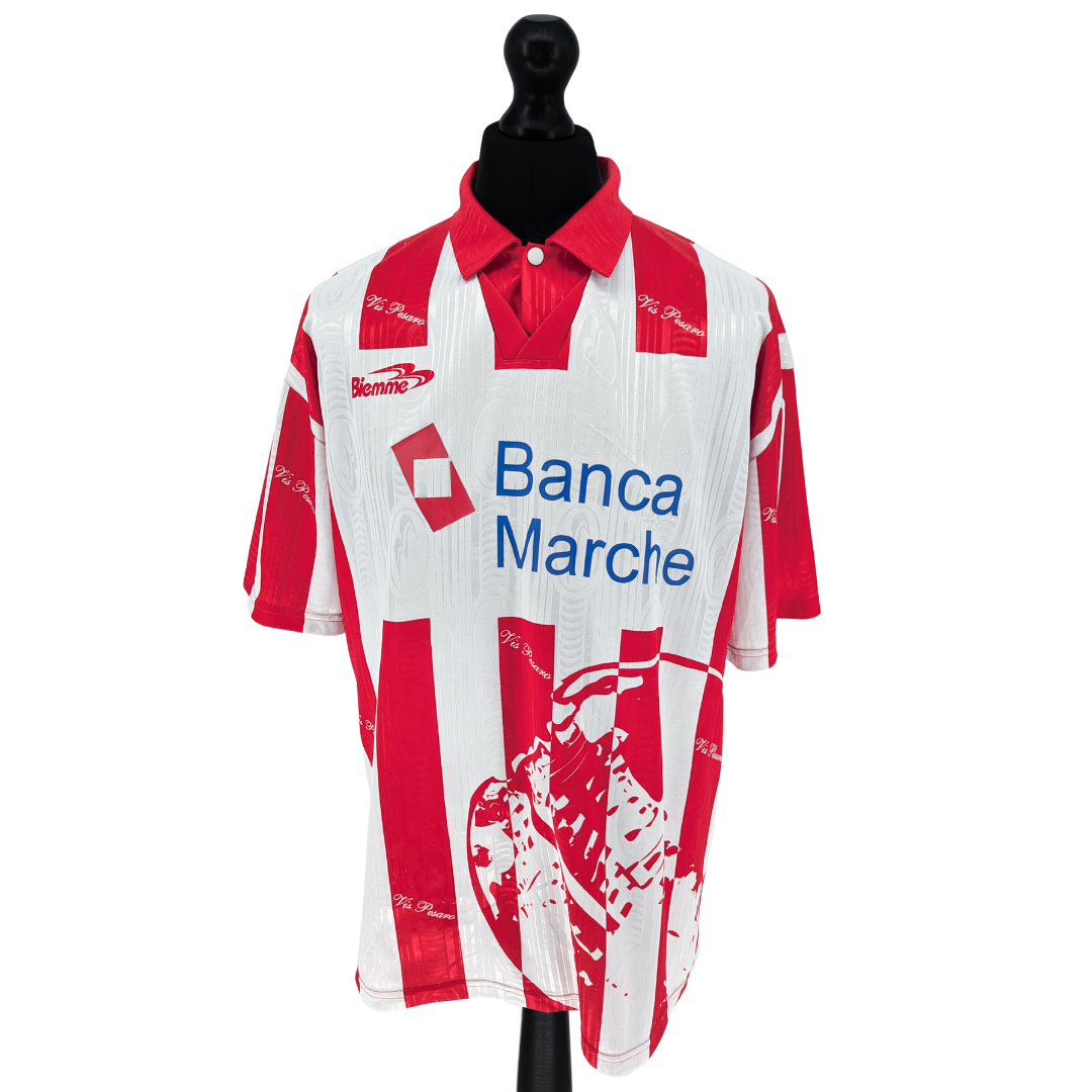 Vis Pesaro home football shirt 2001/02 - (XL)