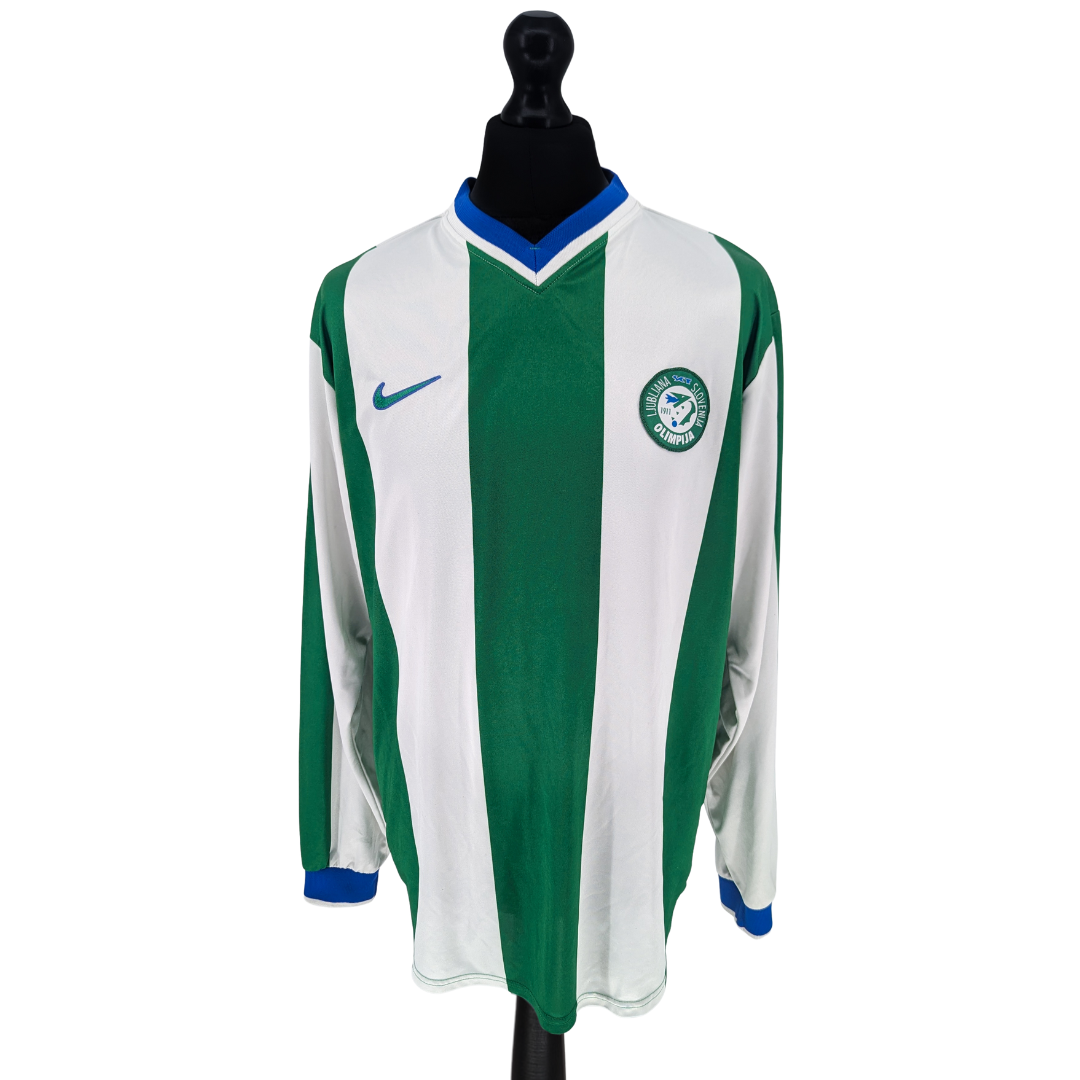 Olimpija Ljubljana home football shirt 1999/00 - (XL)