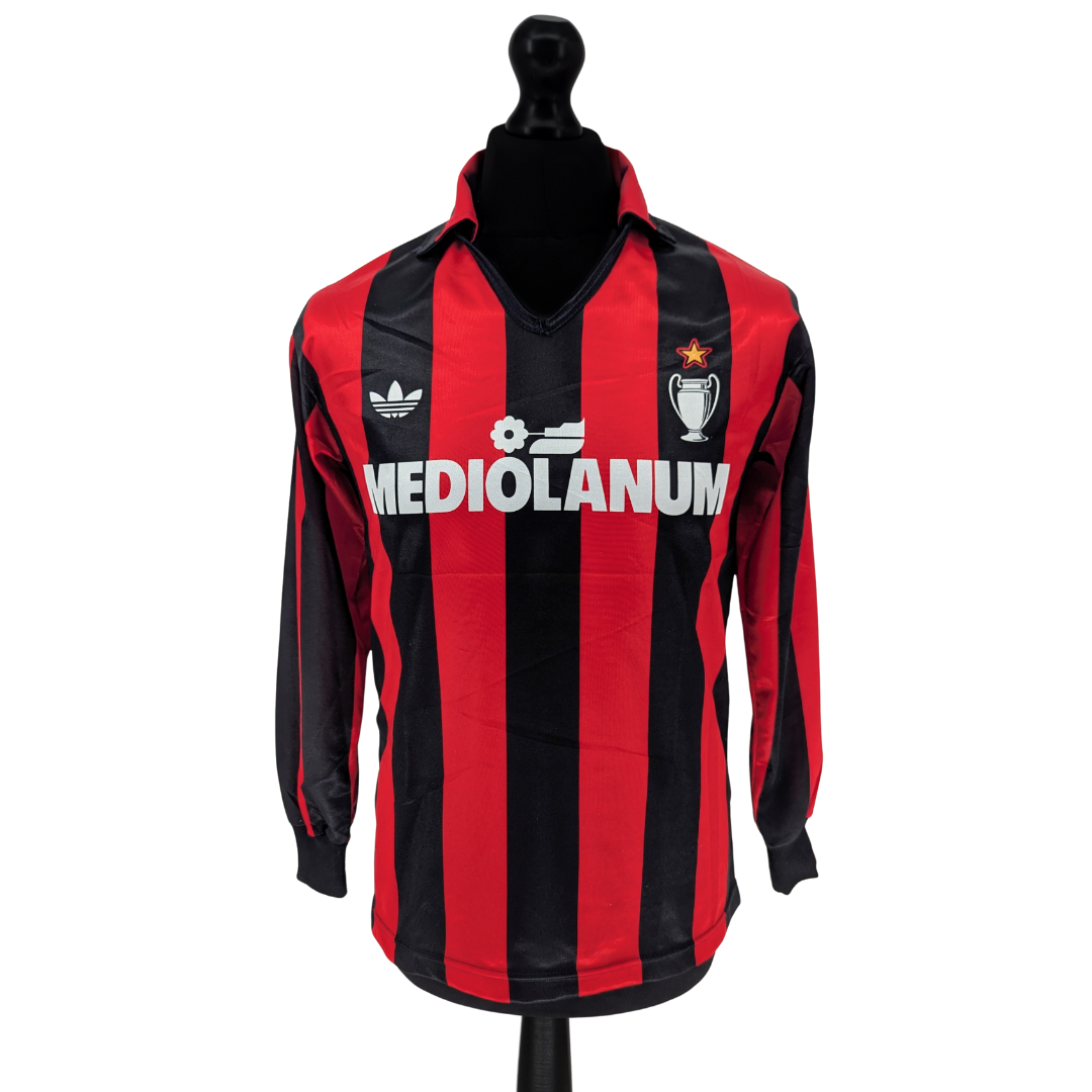 AC Milan home football shirt 1990/92 - (S)