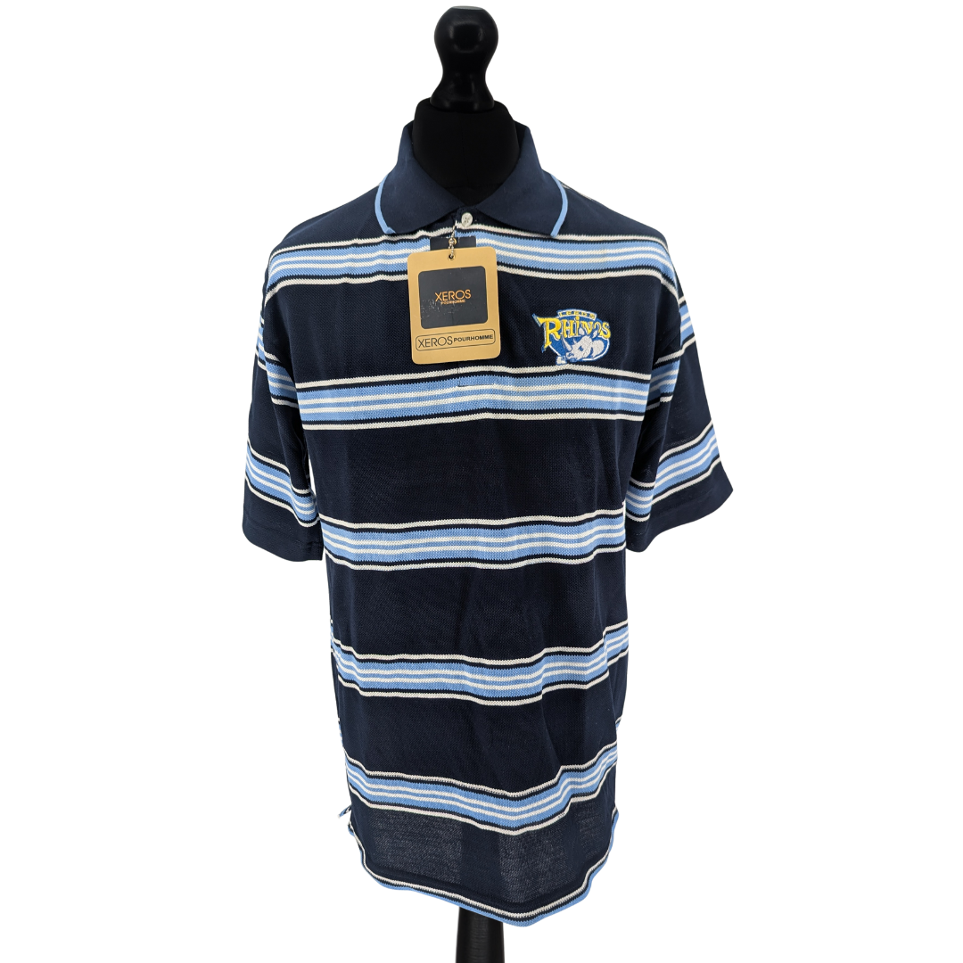 Leeds Rhinos leisure rugby shirt 2000s - (L)