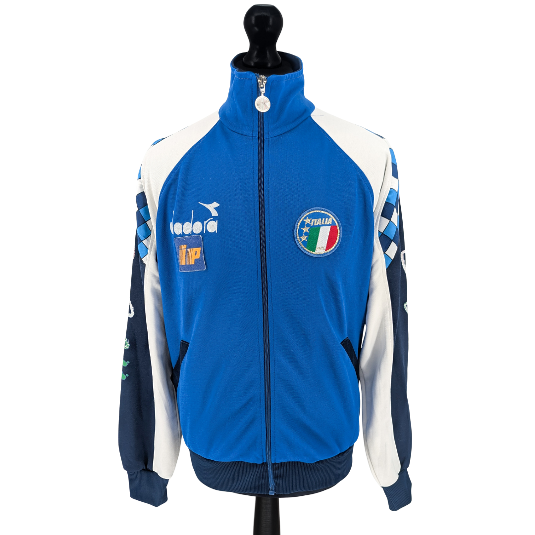 Italy training football jacket 1990/92 - (L)