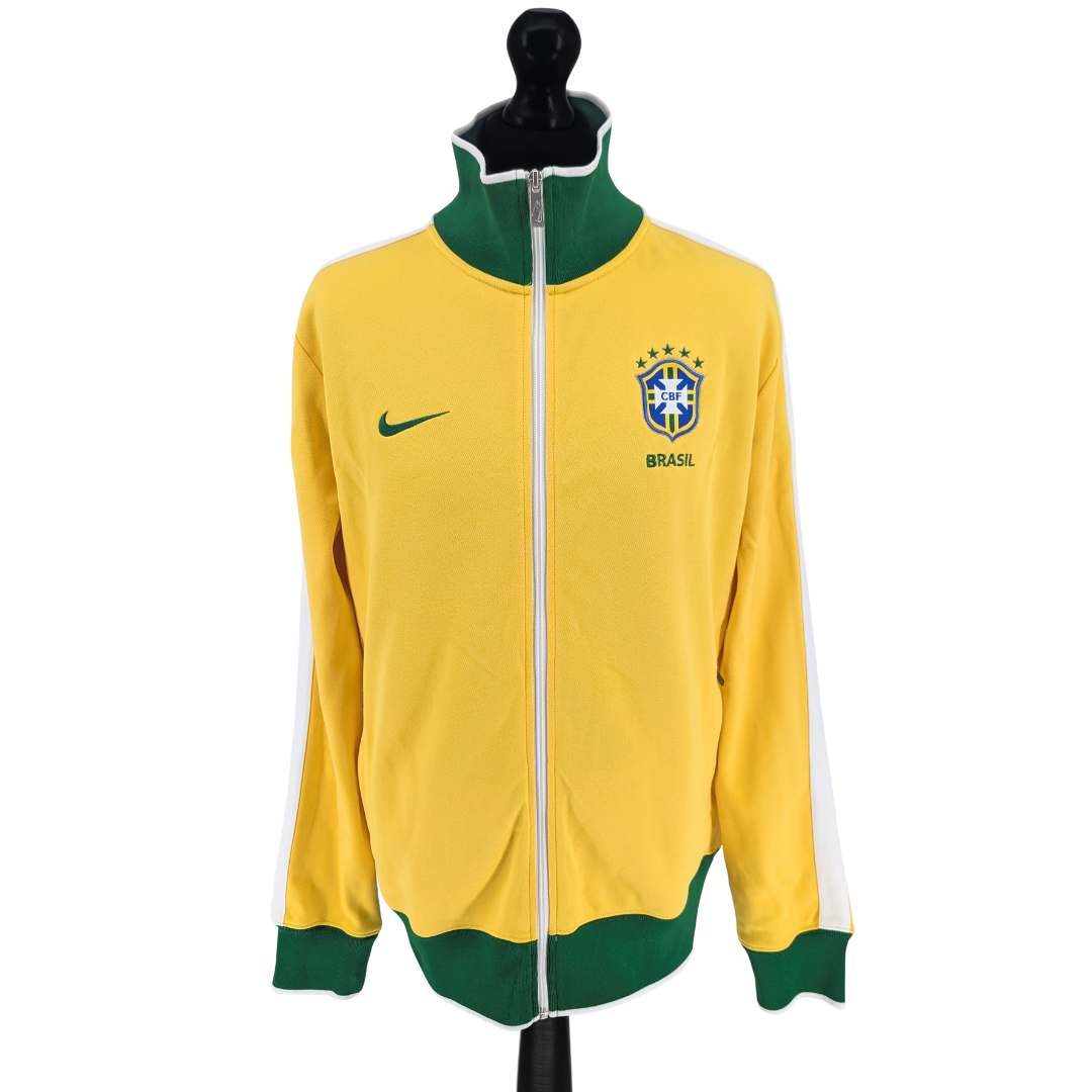 Brazil training football jacket 2010/11 - (XL)