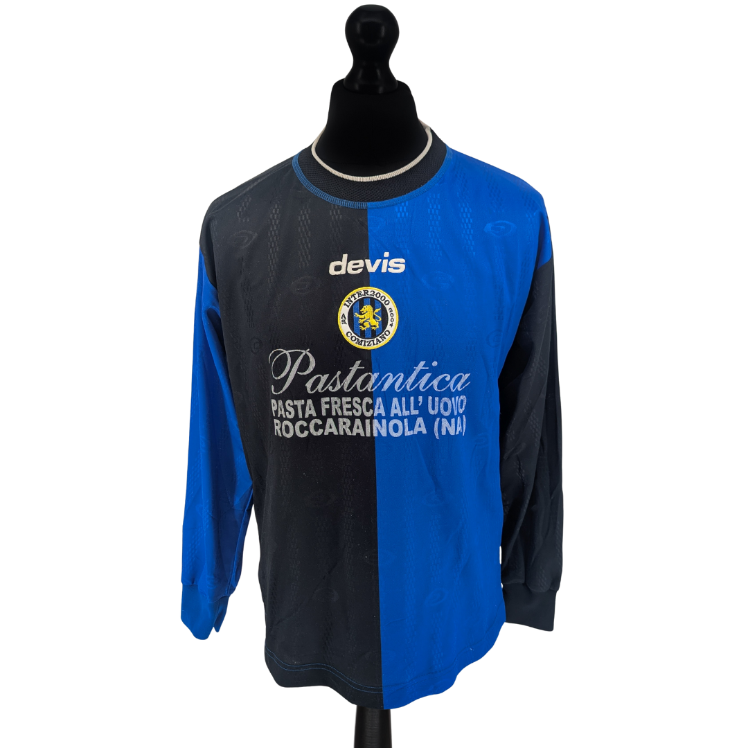 Inter 2000 Comiziano home football shirt 2004/05 - (M)