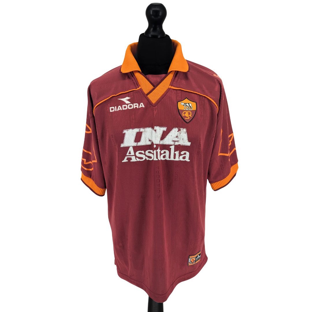 Roma home football shirt 1999/00 - (XL)
