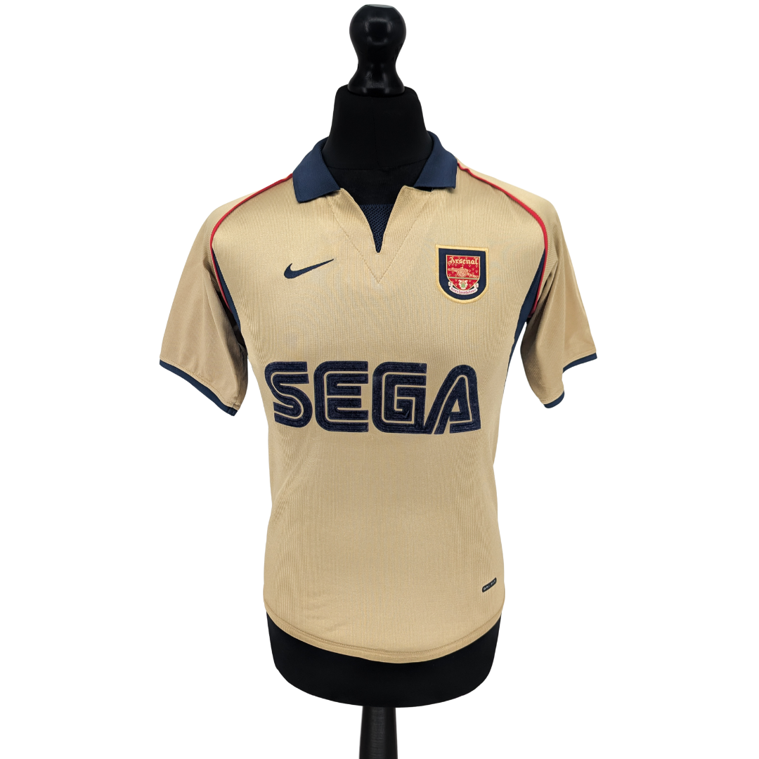 Arsenal away football shirt 2001/02 - (YL)