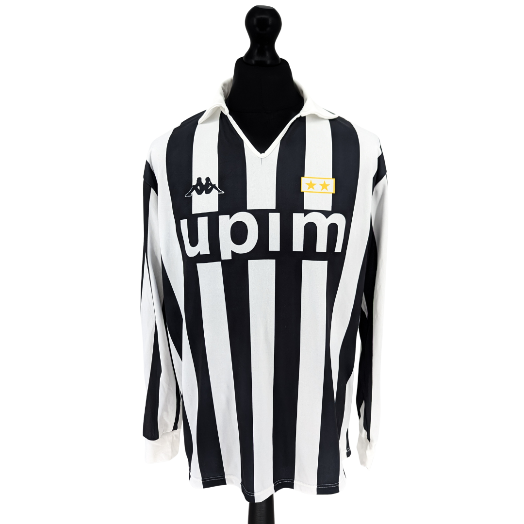 Juventus home football shirt 1989/90 - (L)