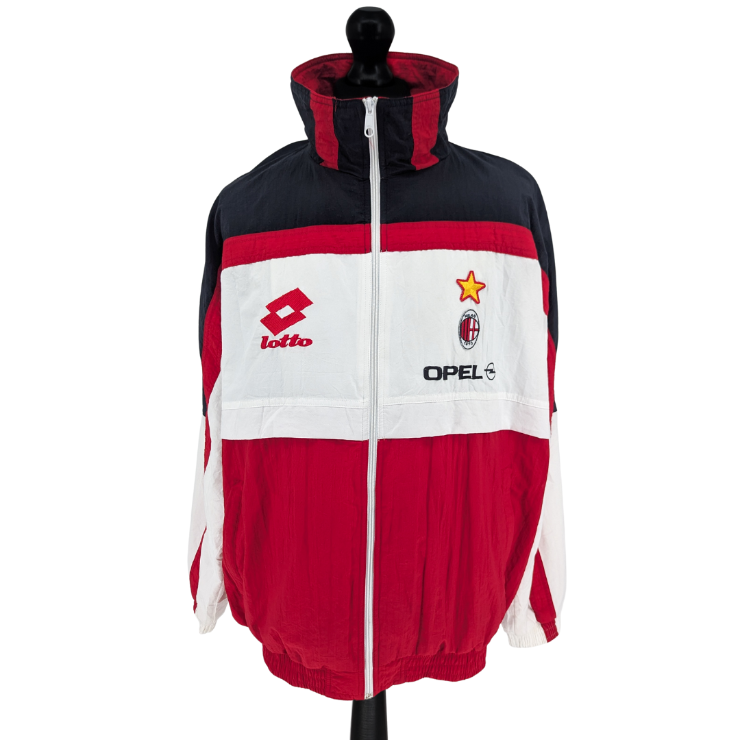 AC Milan training football jacket 1994/95 - (XL)