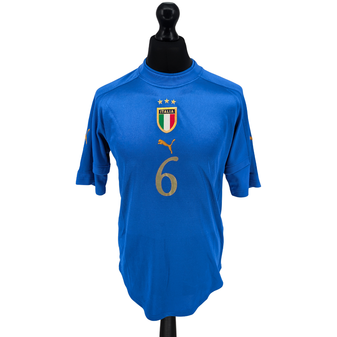 Italy home football shirt 2004/06 - (M)