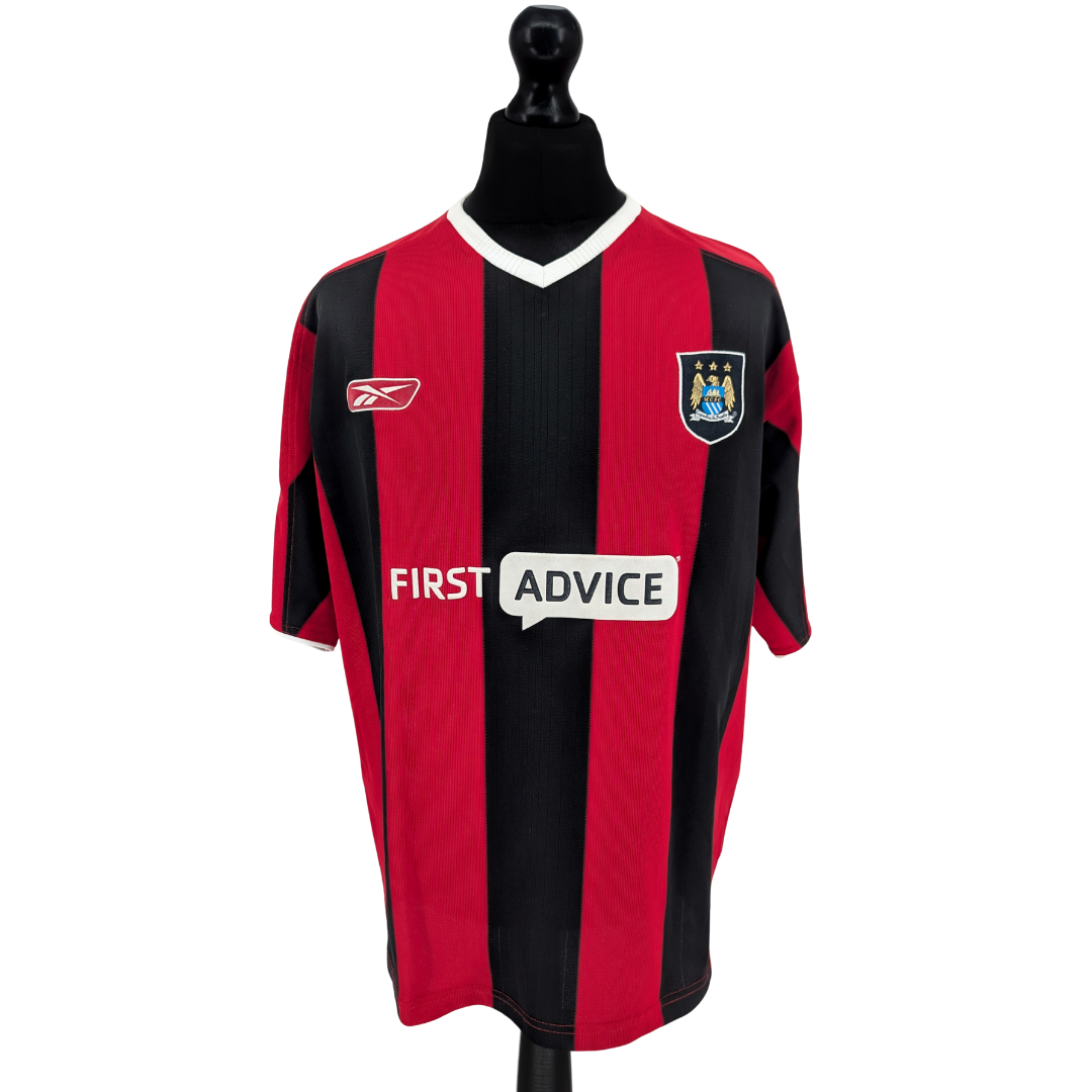 Manchester City away football shirt 2003/05 - (XXL)