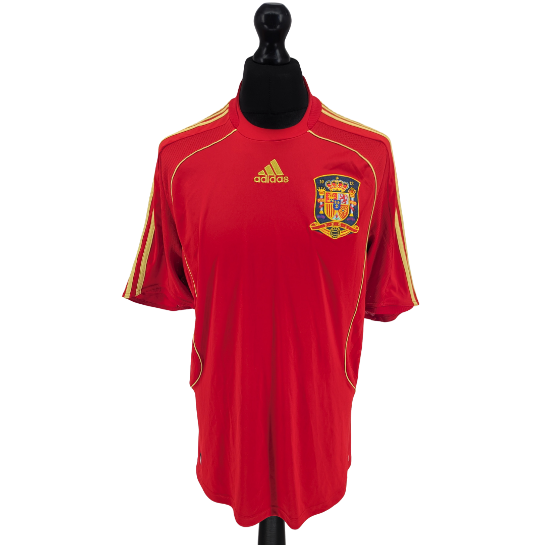 Spain home football shirt 2008/10 - (XL)