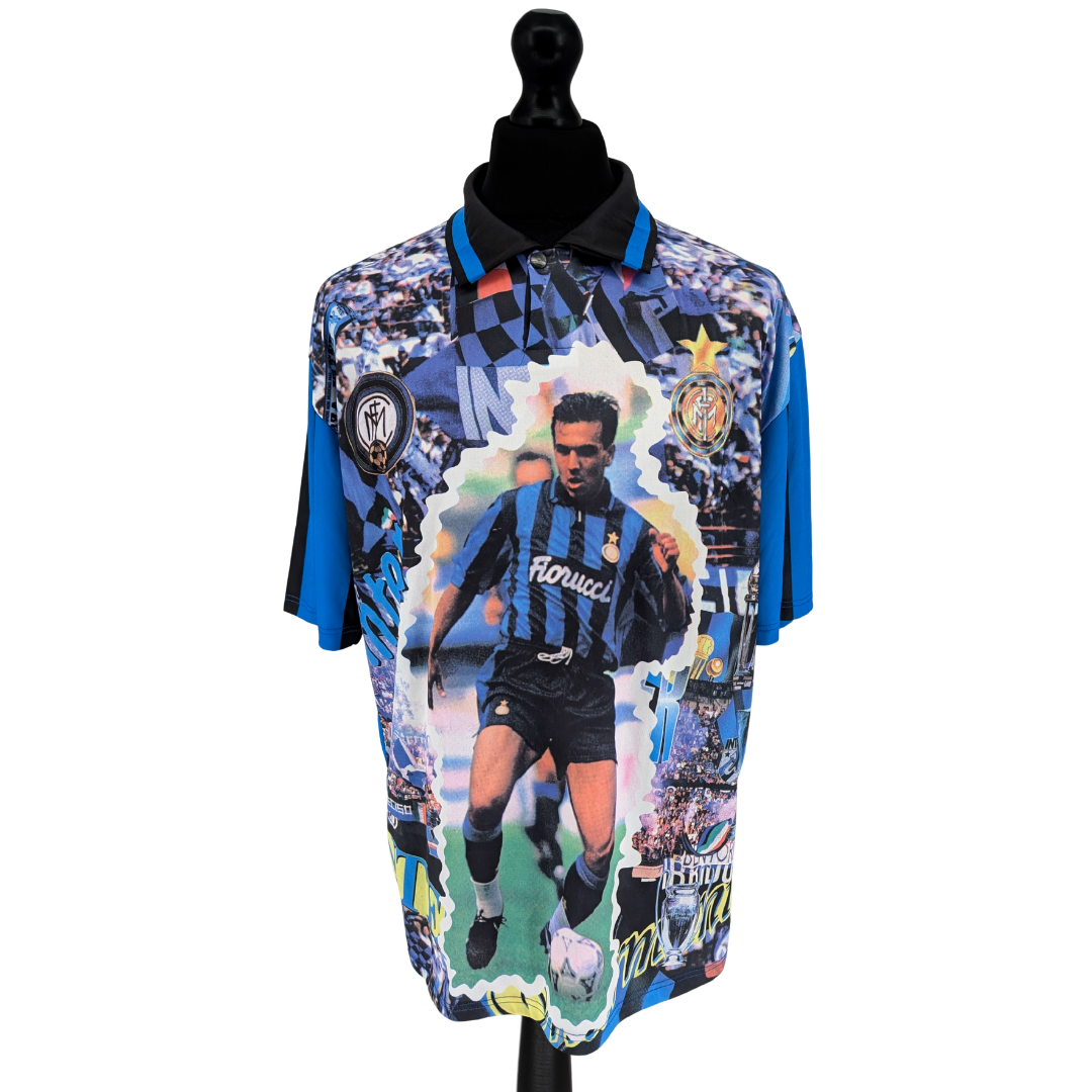 Inter Milan bootleg football shirt 1992/94 - (XL)