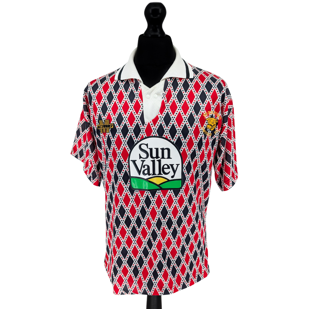 Hereford United away football shirt 1993/94 - (M)