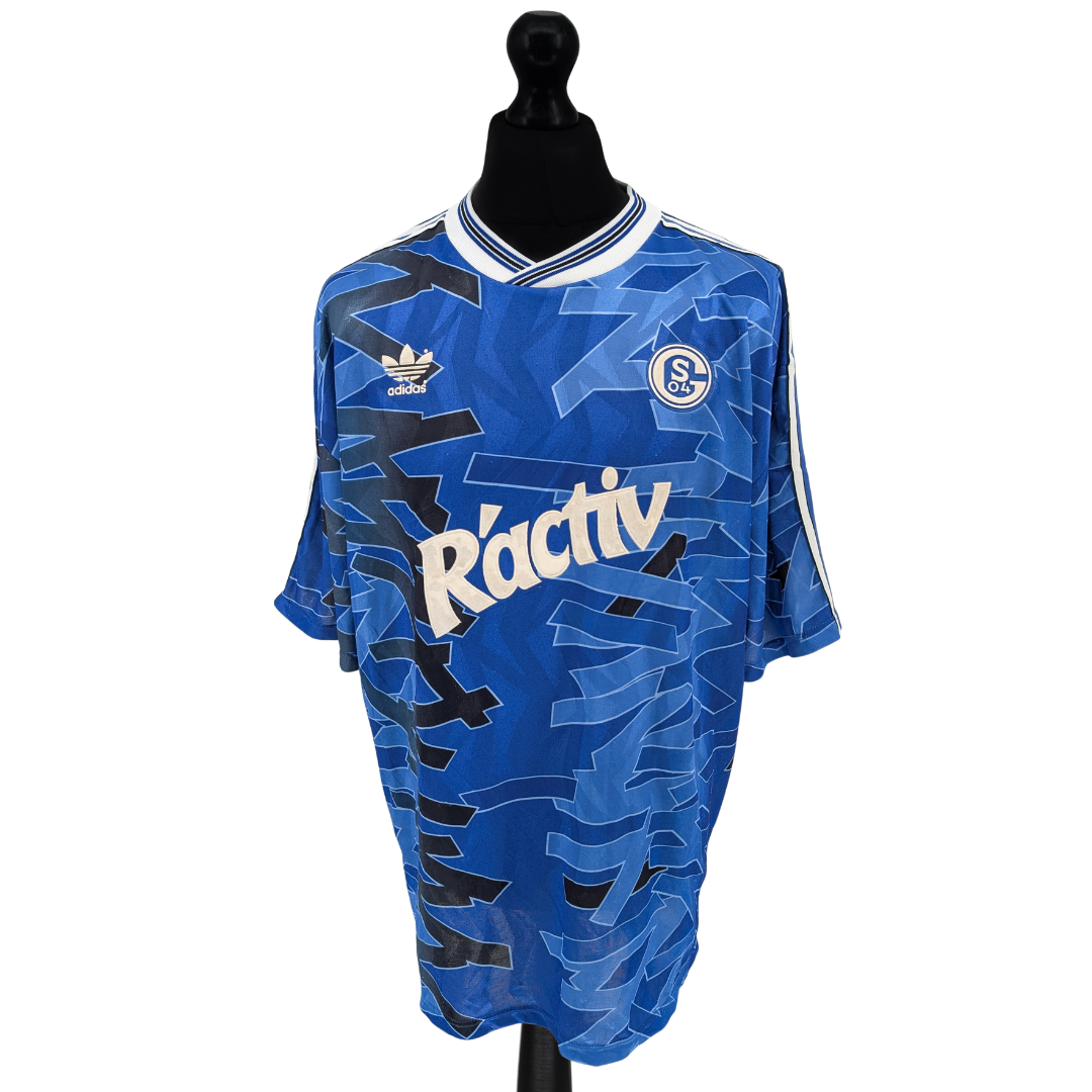 Schalke home football shirt 1992/93 - (XL)