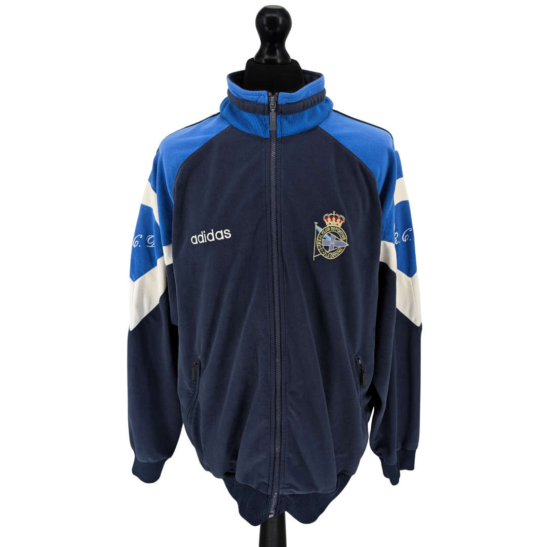 Deportivo La Coruna training football jacket 1997/98 - (L)