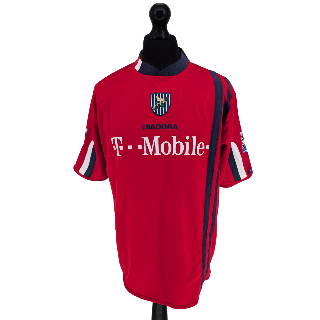 West Bromwich Albion signed away football shirt 2004/06 - (L)