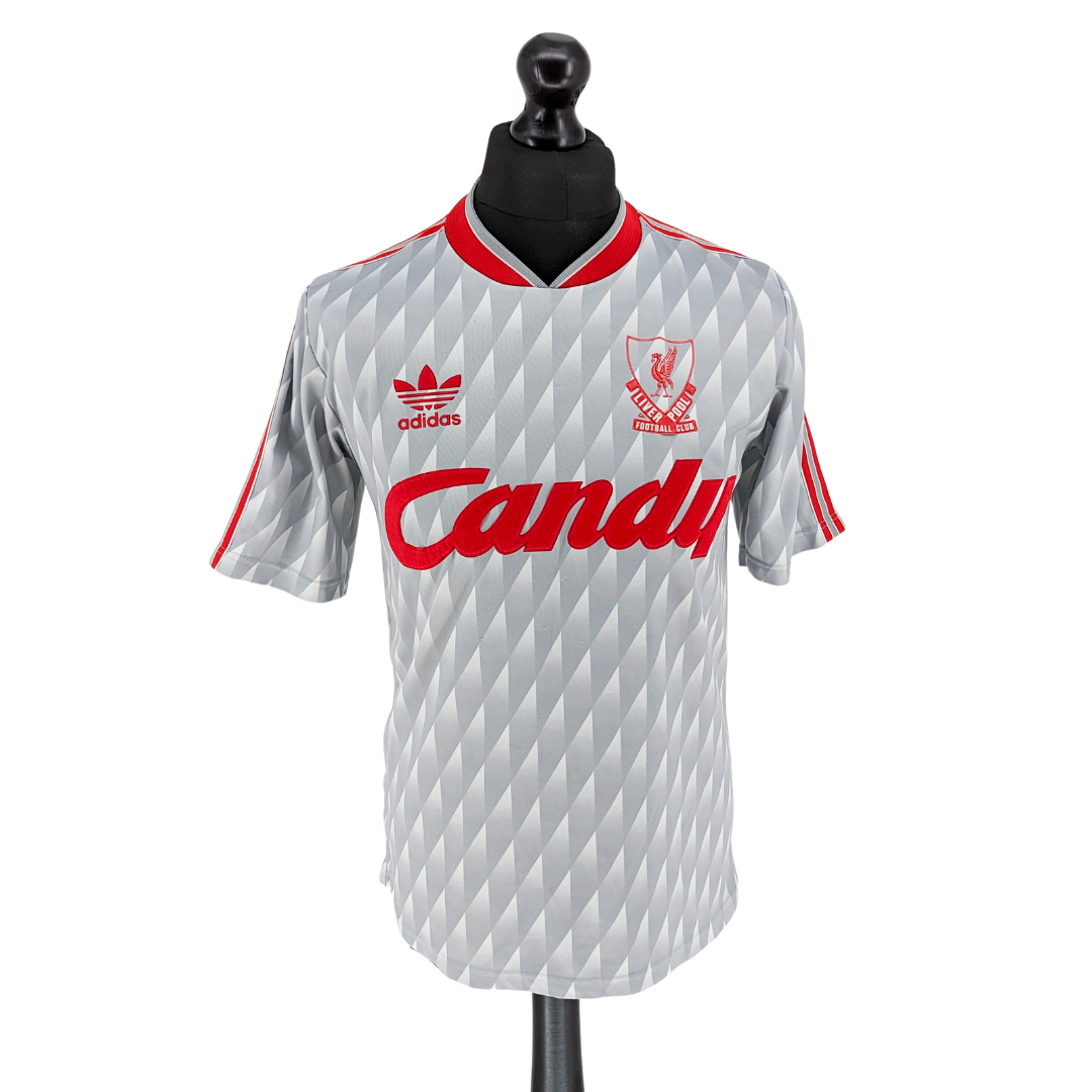 Liverpool away football shirt 1989/91