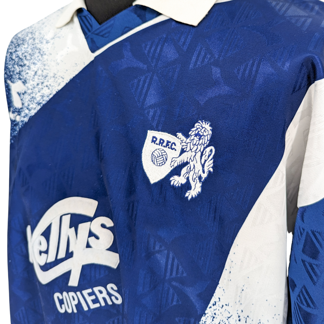 Raith Rovers home football shirt 1993/94