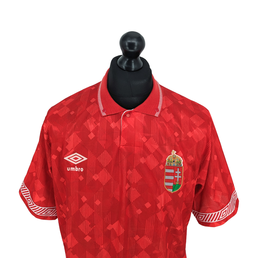 Hungary home football shirt 1990/92