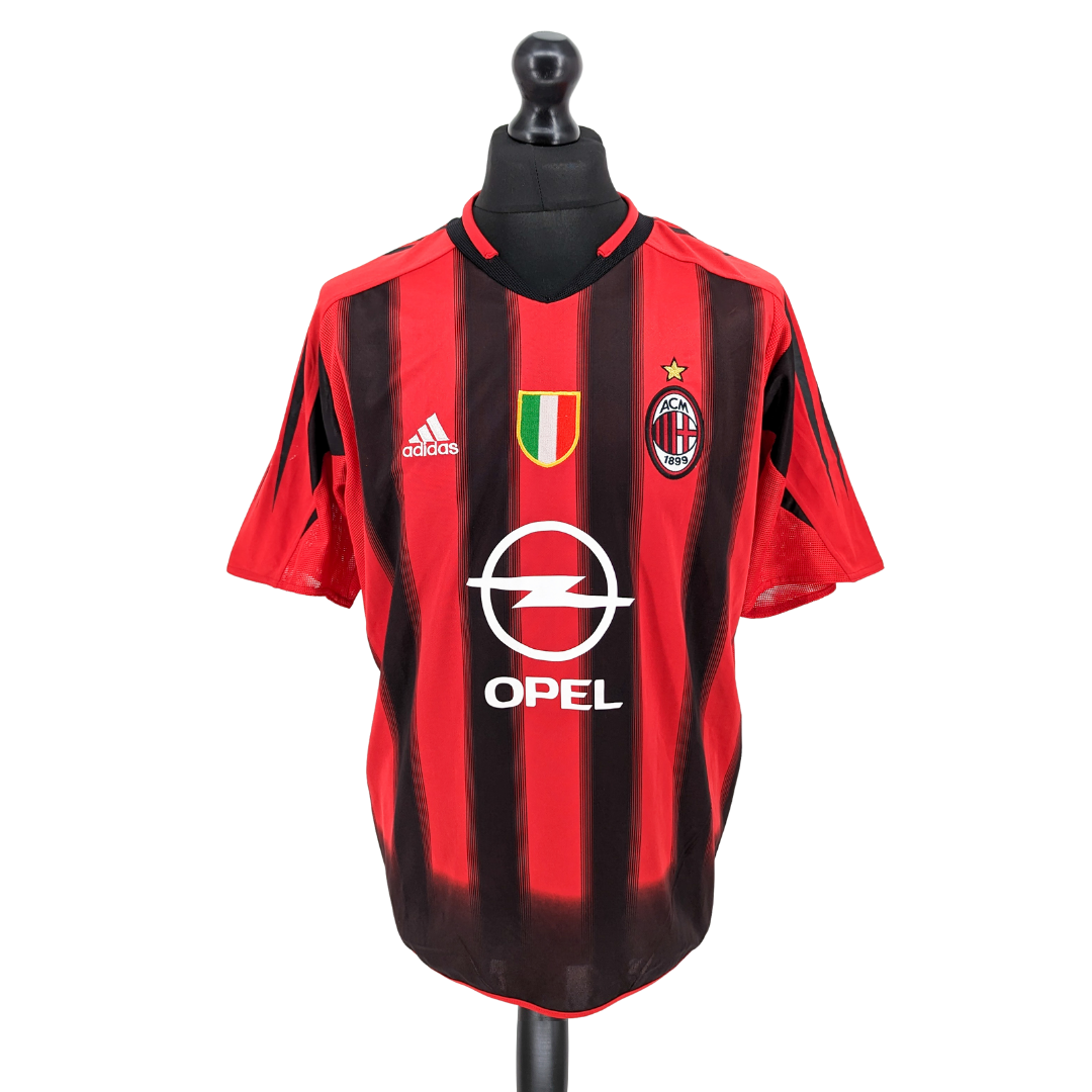 AC Milan home football shirt 2004/05